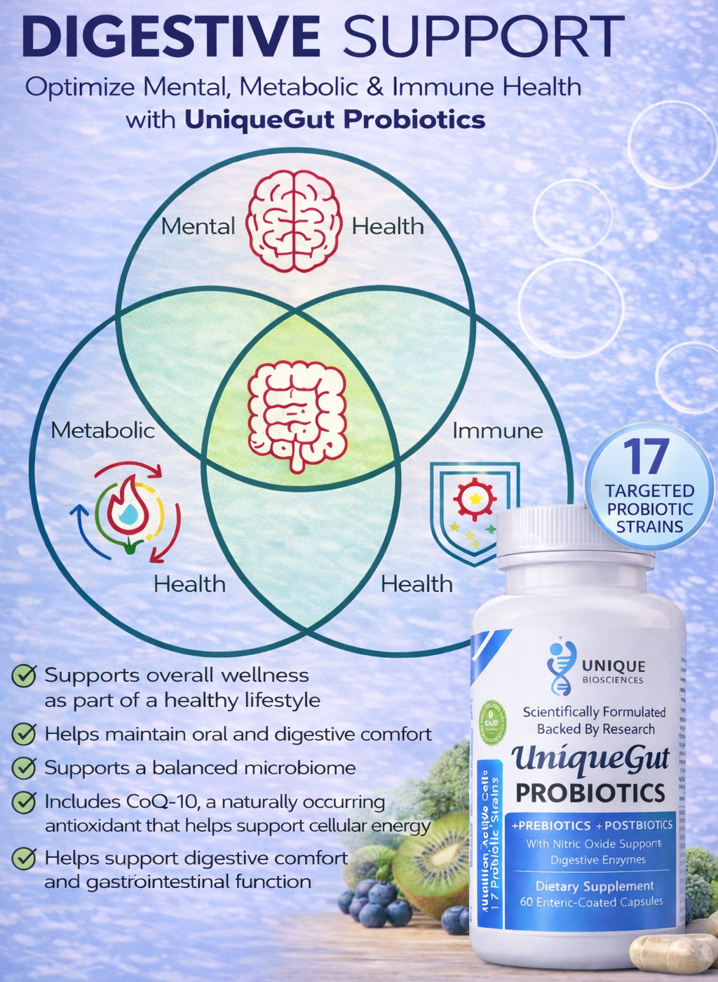UniqueGut™ Probiotics